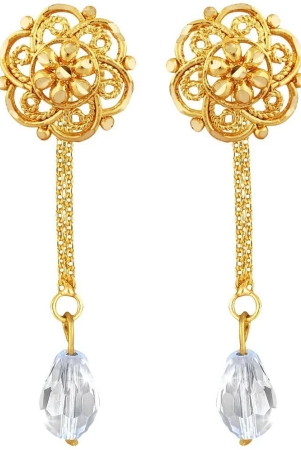 vivastri-golden-drop-earrings-pack-of-1-golden