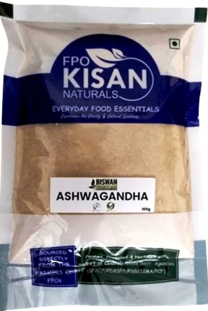  FPO Kisan Naturals Ashwagandha Powder, 100g