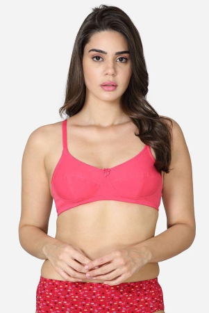 vstar-pink-cotton-blend-non-padded-womens-everyday-bra-pack-of-1-none