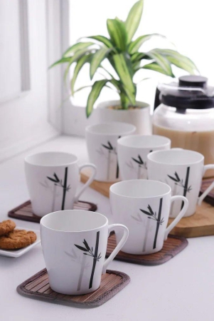 clay-craft-ceramic-master-floral-printed-180-ml-coffee-tea-mugs-white-set-of-6-pcs