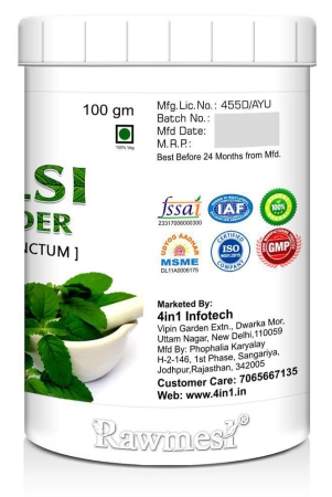 rawmest Tulsi Powder 500 gm Vitamins Powder