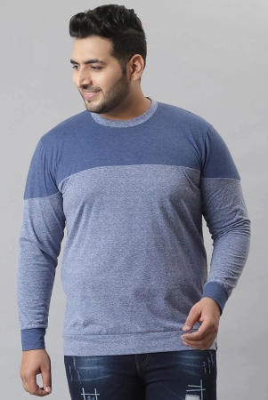 instafab-blue-cotton-regular-fit-mens-t-shirt-pack-of-1-none