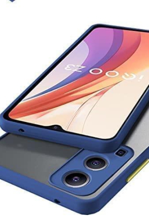 Winble iQOO Z3 5G Back Cover Case Smoke (Blue)