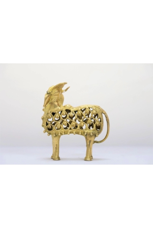 saras-aajeevika-nandi-brass-idol-shg-product-uttar-pradesh-devotional-traditional-auspicious