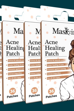 Masking Acne Pimple Patch for Face - Invisible Patch, Hydrocolloid Pimple Patches 144 Dots (Pack 04)
