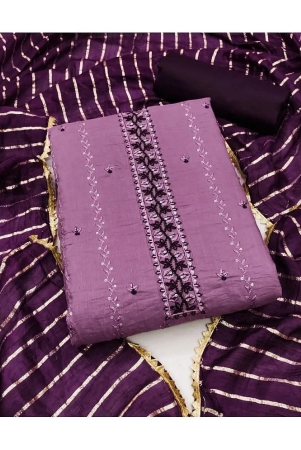 apnisha-unstitched-purple-cotton-dress-material-pack-of-1-purple