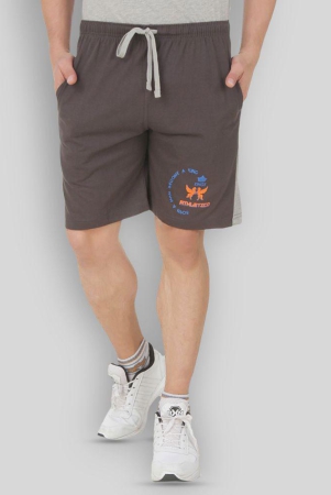 athletico-brown-cotton-blend-mens-shorts-pack-of-1-l