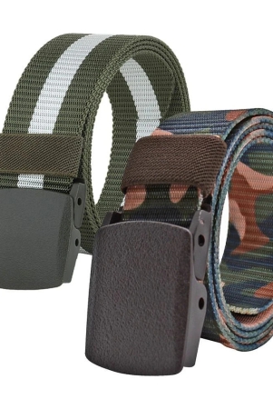 loopa-multi-nylon-casual-belt-pack-of-2-none