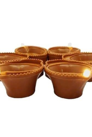 ekdant-water-sensor-diyas-led-diyas-candle-with-water-sensing-e-diya-warm-orange-lights-auto-operated-led-candles-for-home-decorfestival-decoration-24pcs