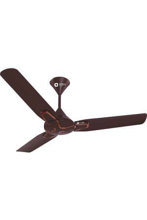 Orient Electric Jazz 1200mm Ceiling Fan | Decorative Ceiling Fan- High-Air Delivery Metallic Bronze Copper