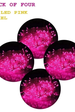 miradh-pink-10mtr-string-light-pack-of-4-pink