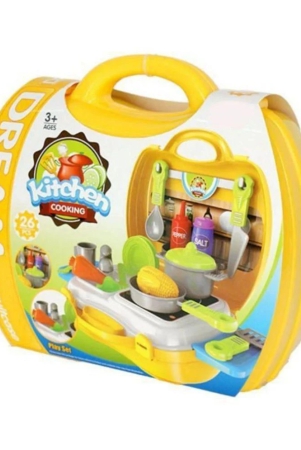 fratelli-26pcs-kids-play-kitchen-set-yellow