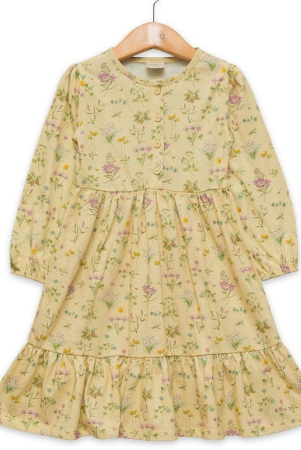 juscubs-green-cotton-girls-fit-and-flare-dress-pack-of-1-none