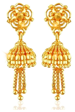 vighnaharta-traditional-wedding-waer-jhumki-earring-alloy-gold-plated-jhumka-for-women-and-girls-golden