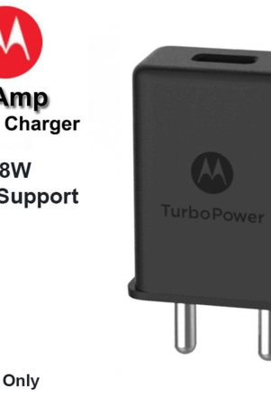 Motorola Charger 18W TurboPower Charger (Adaptor Only) for Motorola Mobiles