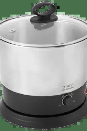 croma-600-watt-128-litre-multi-cook-kettle-with-auto-shut-off-black-and-silver