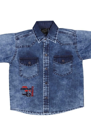 kids-denim-half-sleeves-shirt-none