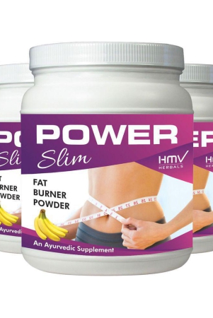 hmv-herbals-power-slim-weight-loss-herbal-banana-powder-300-gm-pack-of-3