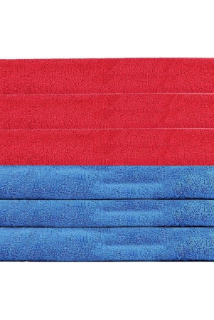 hometales-microfiber-dustercleaning-cloth-250-gsm-pack-of-6-3-red-3-blue