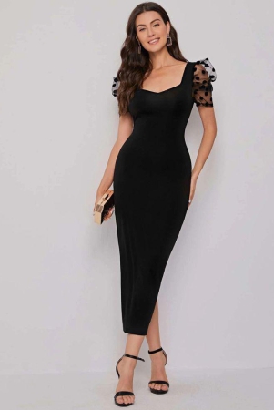 sheetal-associates-black-polyester-womens-bodycon-dress-pack-of-1-none