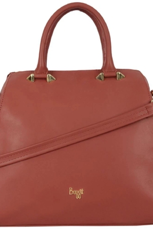 baggit-red-faux-leather-shoulder-bag-red