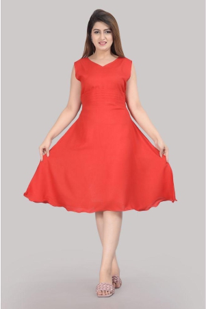 smien-red-rayon-womens-skater-dress-pack-of-1-none