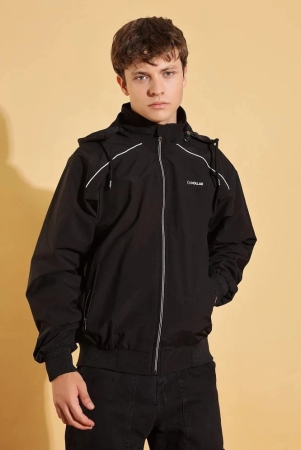 dollar-polyester-blend-mens-windcheater-jacket-black-pack-of-1-none