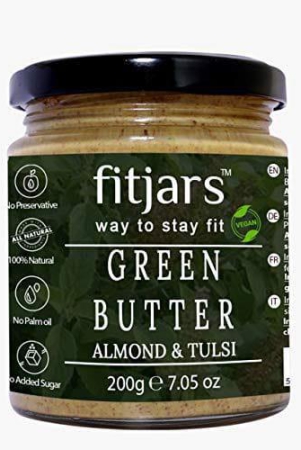 fitjars-almond-butter-with-tulsi-200-ge-nut-butters-crunchy-butter-bread-spread-