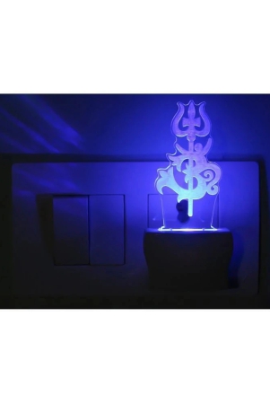 afast-hindu-god-om-with-holy-trident-3d-illusion-led-night-lamp-multi-pack-of-1