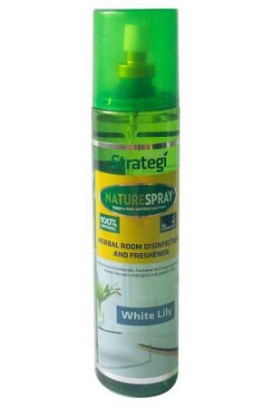 Herbal Room Disinfectant & Freshner - White Lilly - 250  Ml
