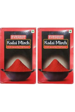 everest-spices-kadhai-mirch-powder-chilli-powder-for-curries-100-gm-each-pack-of-2-200-gm-pack