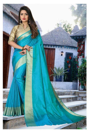 offline-selection-green-art-silk-saree