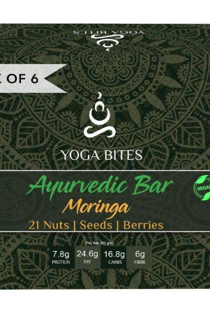 yogabites-ayurveda-bars-protein-bar-energy-bar-21-nuts-seeds-berries-with-moringa-60-gm-pack-of-6