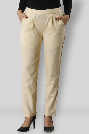 svarchi-beige-cotton-blend-straight-fit-womens-casual-pants-pack-of-1-36