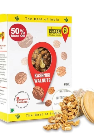 kisaansay-kashmiri-walnuts-1kg-250gmx4-without-shell-all-natural-high-oil-content-vaccum-packed-at-source-harvested-fresh-akhrot-giri-unpolished-dry-fruits-no-preservaties-