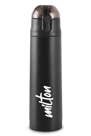 Milton Crown 900 ML Thermosteel Water Bottle | Hot or Cold | 1 Pc Black