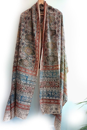 kalamkari-hand-block-printed-pure-cotton-dupatta