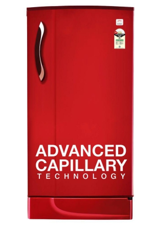 Godrej 180 L 1 Star Advanced Capillary Technology Direct Cool Single Door Refrigerator (RD 190A WHF WN RD, Wine Red)