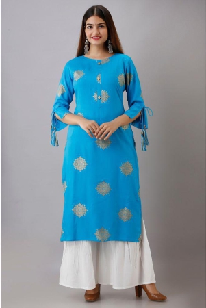 mauka-blue-straight-rayon-womens-stitched-salwar-suit-pack-of-1-none