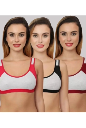 kiran-enterprises-multicolor-cotton-non-padded-womens-t-shirt-bra-pack-of-3-none