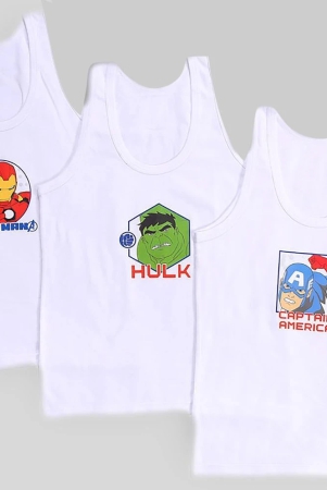 bodycare-kids-boys-white-avengers-printed-vest-pack-of-3-none