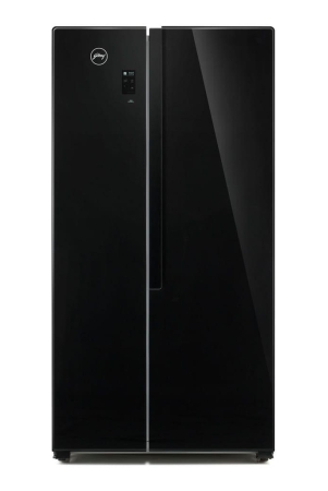 Godrej 564 L Multi Air Flow System, With Advanced Controls Frost Free Side-By-Side Refrigerator(RS EONVELVET 579 RFD GL BK, Glass Black)