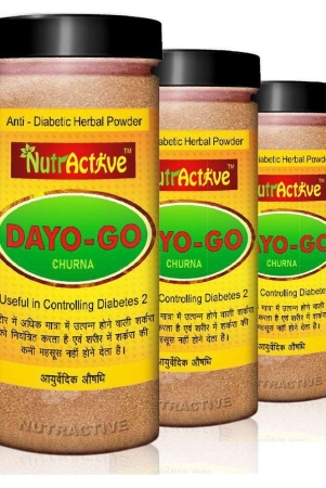 NutrActive Dayo-Go Churna for Diabetes and Detox Powder 450 gm