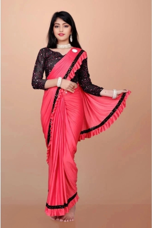 apnisha-peach-lycra-girls-saree-pack-of-1-none