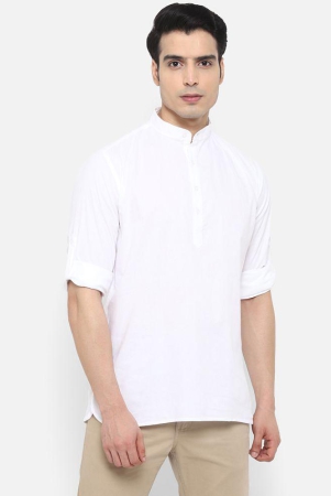 springberry-shirt-style-100-percent-cotton-white-mens-kurta-pack-of-1-none