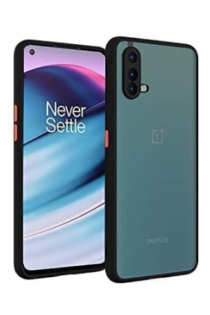 Winble OnePlus Nord CE 5G Back Cover Case Smoke (Black)
