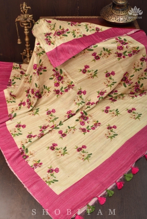 geecha-raw-tussar-silk-saree-with-floral-digital-print-in-beige-silk-mark-certified