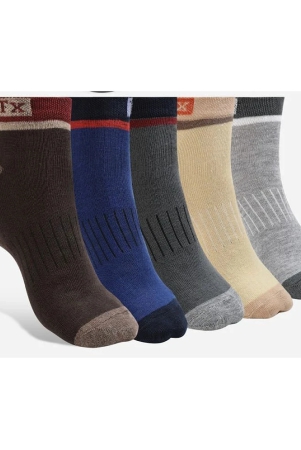 texlon-cotton-mens-printed-multicolor-ankle-length-socks-pack-of-5-multicolor