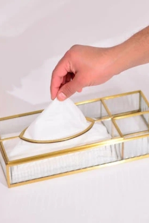 fluted-glass-tissue-box-with-compartments