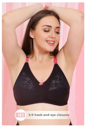 Clovia Cotton Everyday Bra - Black - 38F